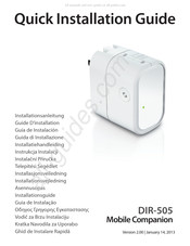 D-Link DIR-505 Guide D'installation