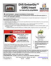 Travis Industries DVS EmberGlo Manuel Du Propriétaire