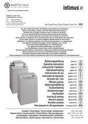 Martin Yale intimus 702 Instructions D'opération