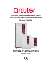Circutor OPTIM 3 P&P Manuel D'instructions