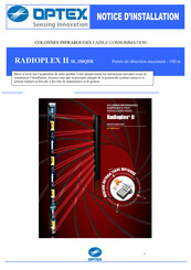 Optex RADIOPLEX II Notice D'utilisation