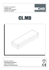 CAB CL.MD Livret D'instructions