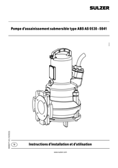Sulzer ABS AS 0630 Instructions D'installation Et D'utilisation