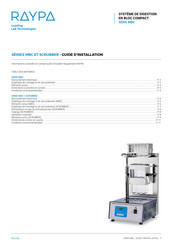 Raypa MBC-12/N-115 V Guide D'installation