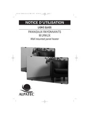 Alpatec LIGNE GLASS Notice D'utilisation