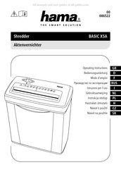 Hama BASIC X5A Mode D'emploi