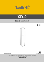 Satel XD-2 Mode D'emploi