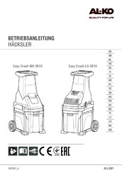 AL-KO Easy Crush LH 2810 Traduction De La Notice D'utilisation Originale