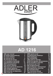 Adler europe AD 1216 Mode D'emploi