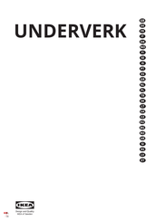 Ikea UNDERVERK Mode D'emploi