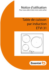 Essentielb ETVI 31 Notice D'utilisation