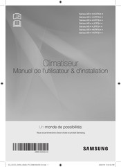 Samsung AR KPFN Série Manuel De L'utilisateur Et D'installation