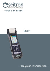 Seitron S6000 Usage Et Entretien