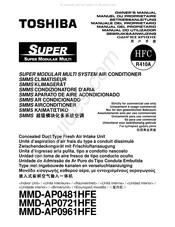Toshiba MMD-AP0481HFE Manuel Du Propriétaire