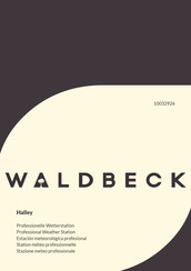 Waldbeck Halley Mode D'emploi