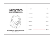 Srhythm NiceComfort 75 Pro Mode D'emploi