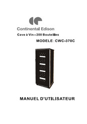 CONTINENTAL EDISON CWC-370C Manuel D'utilisateur