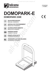 Telcoma Automations DOMOPARK 230E Manuel De L'installateur