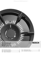 Bosch PCS8 U Serie Notice D'utilisation