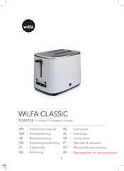 Wilfa Classic CT-1000S Instructions