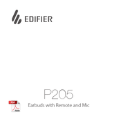 EDIFIER P205 Mode D'emploi