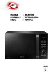 Samsung MC28H5125 Série Manuel D'utilisation