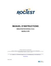 Roctest CPR Manuel D'instructions