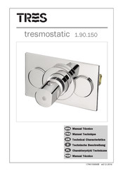 TRES tresmostatic 1.90.150 Manuel Technique