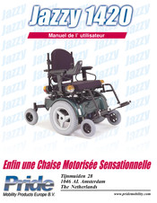 Pride Mobility Products Jazzy 1420 Manuel De L'utilisateur