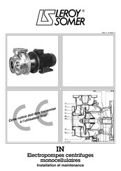 Leroy Somer IN Installation Et Maintenance