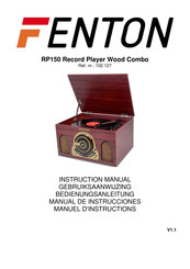 Fenton RP150 Manuel D'instructions