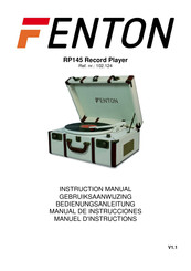 Fenton RP145 Manuel D'instructions
