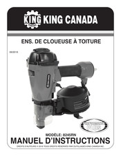 King Canada PERFORMANCE PLUS 8245RN Manuel D'instructions