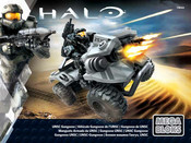 Mega Bloks HALO UNSC Gungoose Mode D'emploi