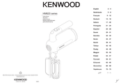 Kenwood HM620 Série Instructions