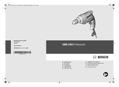 Bosch GBM 1000 Professional Notice Originale