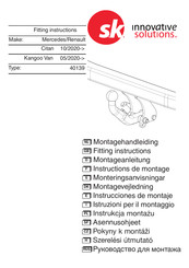 SK 40139 Instructions De Montage