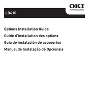 Oki LD610 Guide D'installation