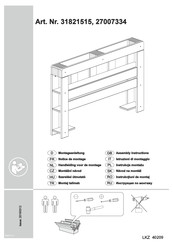 Home affaire Alasco 31821515 Notice De Montage