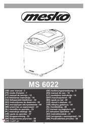 Mesko MS 6022 Mode D'emploi