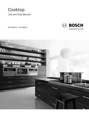 Bosch Benchmark NITP669SUC Manuel D'utilisation Et D'entretien