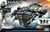 Mega Bloks HALO UNSC Vulture Gunship Mode D'emploi