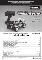 Kyosho Mini Inferno Manuel D'instructions