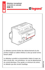 LEGRAND LEXIC 038 11 Mode D'emploi