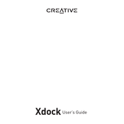 Creative Xdock Guide D'utilisation