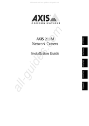 Axis Communications 211M Guide D'installation