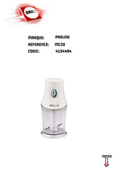 Proline MC20 Manuel D'utilisation