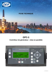 Deif GPC-3 Fiche Technique