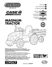 Peg-Perego Case IH Magnum Tractor Utilisation Et Entretien