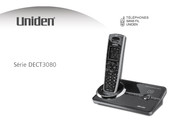 Uniden DECT3080 Serie Mode D'emploi